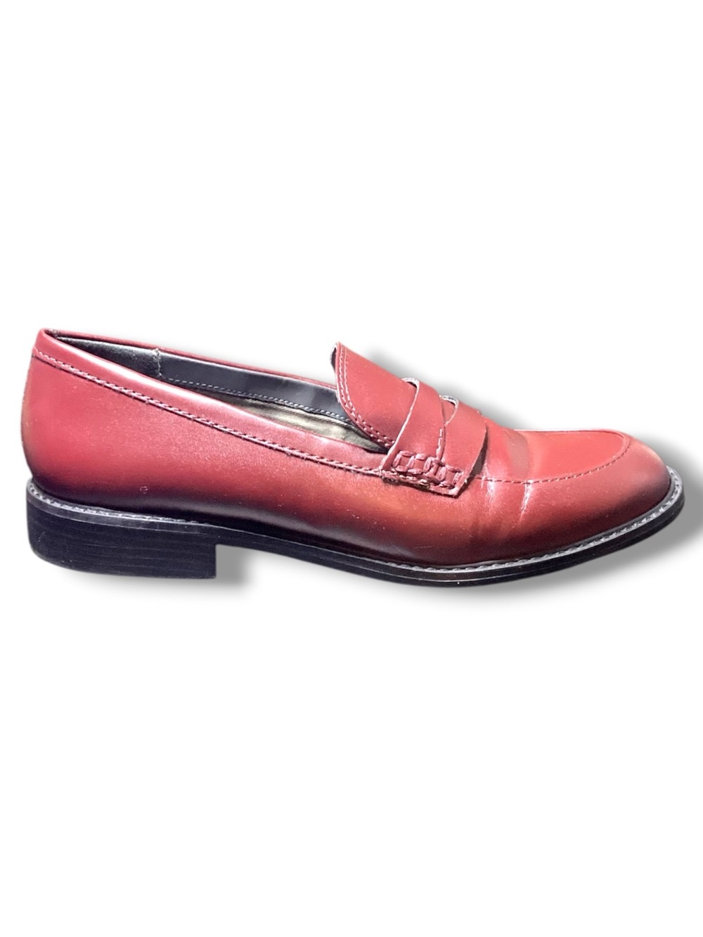 Franco Sarto | Alora Burgundy Penny Loafers Womens Size 8.5